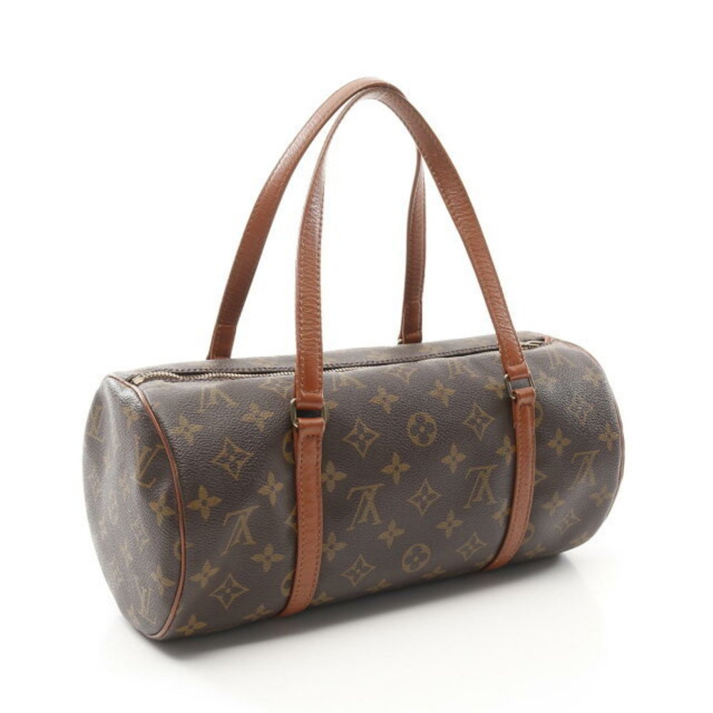 Louis Vuitton Papillon Handbag Leather Monogram Brown - Picture 2 of 7